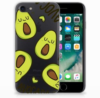 B2Ctelecom TPU Hoesje iPhone SE (2020) en iPhone 8 | 7 Avocado Singing