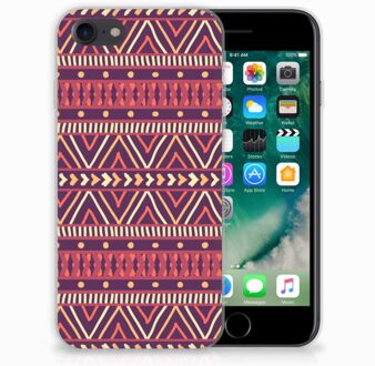 B2Ctelecom TPU Hoesje iPhone SE (2020) en iPhone 8 | 7 Aztec Purple