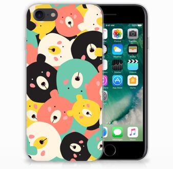 B2Ctelecom TPU Hoesje iPhone SE (2020) en iPhone 8 | 7 Bears