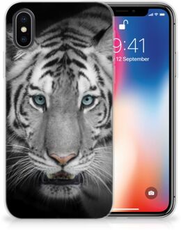 B2Ctelecom TPU Hoesje iPhone X/10 | Xs Tijger