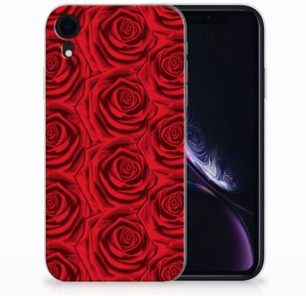 B2Ctelecom TPU Hoesje iPhone Xr Red Roses