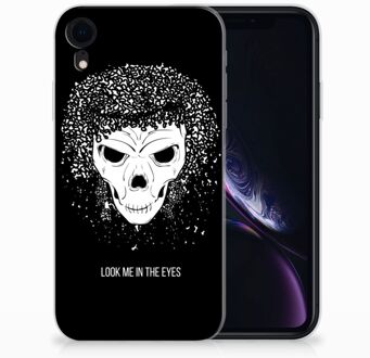 B2Ctelecom TPU Hoesje iPhone Xr Skull Hair