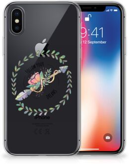 B2Ctelecom TPU Hoesje iPhone Xs | X Boho Dreams