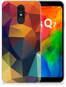 B2Ctelecom TPU Hoesje LG Q7 Polygon Color