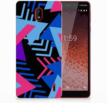 B2Ctelecom TPU Hoesje Nokia 1 Plus Funky Triangle