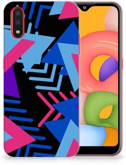 B2Ctelecom TPU Hoesje Samsung Galaxy A01 Funky Triangle