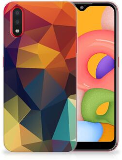 B2Ctelecom TPU Hoesje Samsung Galaxy A01 Polygon Color