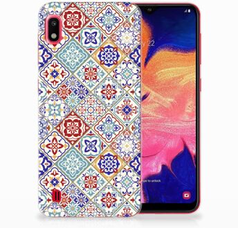 B2Ctelecom TPU Hoesje Samsung Galaxy A10 Tiles Color