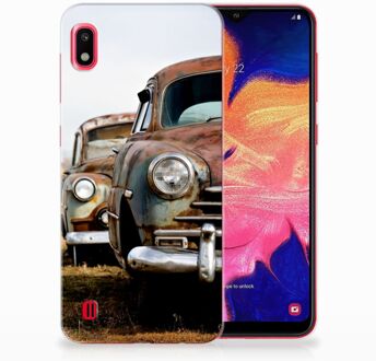 B2Ctelecom TPU Hoesje Samsung Galaxy A10 Vintage Auto