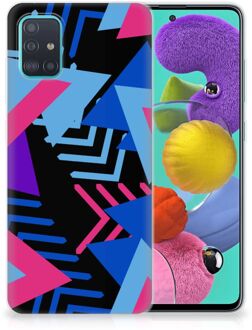 B2Ctelecom TPU Hoesje Samsung Galaxy A51 Funky Triangle