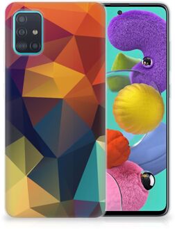 B2Ctelecom TPU Hoesje Samsung Galaxy A51 Polygon Color