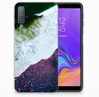 B2Ctelecom TPU Hoesje Samsung Galaxy A7 (2018) Design Sea in Space