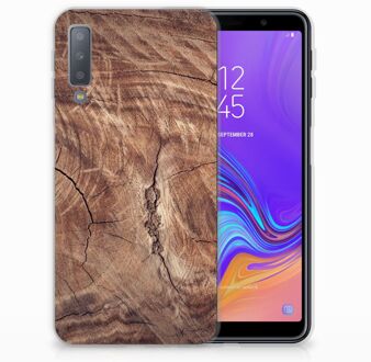 B2Ctelecom TPU Hoesje Samsung Galaxy A7 (2018) Design Tree Trunk