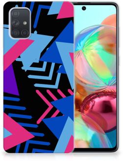 B2Ctelecom TPU Hoesje Samsung Galaxy A71 Funky Triangle