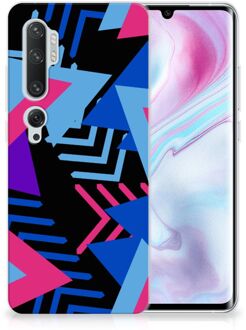 B2Ctelecom TPU Hoesje Xiaomi Mi Note 10 Pro Funky Triangle