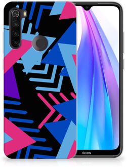 B2Ctelecom TPU Hoesje Xiaomi Redmi Note 8T Funky Triangle