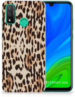 B2Ctelecom TPU Silicone Hoesje Huawei P Smart 2020 Telefoonhoesje Leopard