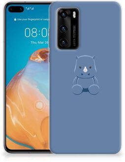 B2Ctelecom TPU Silicone Hoesje Huawei P40 Telefoonhoesje Baby Rhino