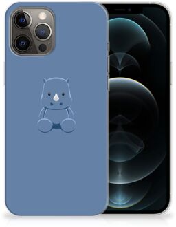 B2Ctelecom TPU Silicone Hoesje iPhone 12 Pro Max Telefoonhoesje Baby Rhino