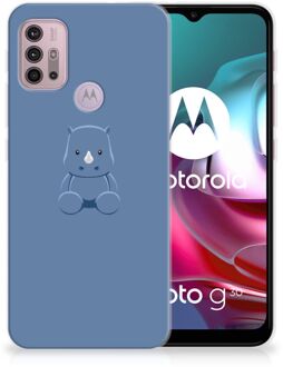 B2Ctelecom TPU Silicone Hoesje Motorola Moto G30 | G10 Telefoonhoesje Baby Rhino