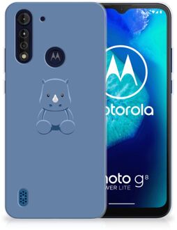 B2Ctelecom TPU Silicone Hoesje Motorola Moto G8 Power Lite Telefoonhoesje Baby Rhino