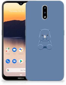 B2Ctelecom TPU Silicone Hoesje Nokia 2.3 Telefoonhoesje Baby Rhino