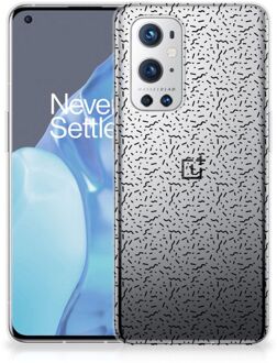 B2Ctelecom TPU Silicone Hoesje OnePlus 9 Pro Telefoonhoesje Stripes Dots