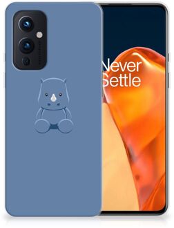 B2Ctelecom TPU Silicone Hoesje OnePlus 9 Telefoonhoesje Baby Rhino