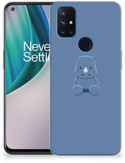 B2Ctelecom TPU Silicone Hoesje OnePlus Nord N10 5G Telefoonhoesje Baby Rhino