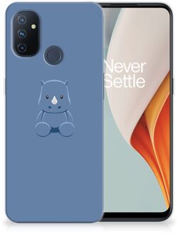 B2Ctelecom TPU Silicone Hoesje OnePlus Nord N100 Telefoonhoesje Baby Rhino