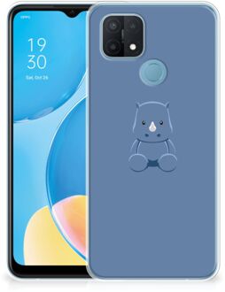 B2Ctelecom TPU Silicone Hoesje OPPO A15 Telefoonhoesje Baby Rhino