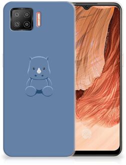 B2Ctelecom TPU Silicone Hoesje OPPO A73 4G Telefoonhoesje Baby Rhino