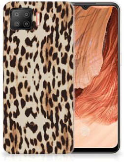 B2Ctelecom TPU Silicone Hoesje OPPO A73 4G Telefoonhoesje Leopard