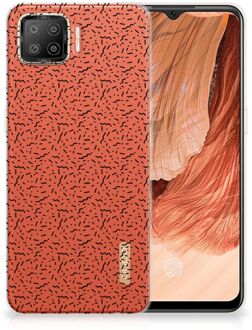 B2Ctelecom TPU Silicone Hoesje OPPO A73 4G Telefoonhoesje Stripes Dots