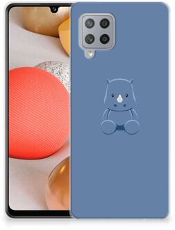 B2Ctelecom TPU Silicone Hoesje Samsung Galaxy A42 Telefoonhoesje Baby Rhino