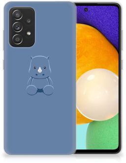 B2Ctelecom TPU Silicone Hoesje Samsung Galaxy A52 (5G/4G) Telefoonhoesje Baby Rhino