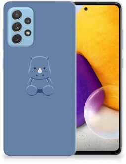 B2Ctelecom TPU Silicone Hoesje Samsung Galaxy A72 Telefoonhoesje Baby Rhino