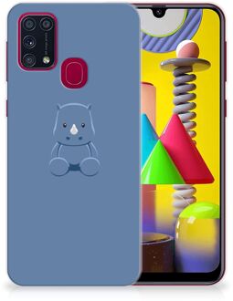 B2Ctelecom TPU Silicone Hoesje Samsung Galaxy M31 Telefoonhoesje Baby Rhino