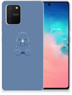 B2Ctelecom TPU Silicone Hoesje Samsung Galaxy S10 Lite Telefoonhoesje Baby Rhino