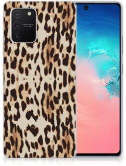 B2Ctelecom TPU Silicone Hoesje Samsung Galaxy S10 Lite Telefoonhoesje Leopard