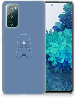 B2Ctelecom TPU Silicone Hoesje Samsung Galaxy S20 FE Telefoonhoesje Baby Rhino