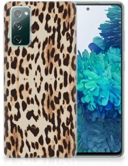 B2Ctelecom TPU Silicone Hoesje Samsung Galaxy S20 FE Telefoonhoesje Leopard