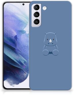 B2Ctelecom TPU Silicone Hoesje Samsung Galaxy S21 Plus Telefoonhoesje Baby Rhino