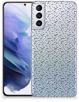 B2Ctelecom TPU Silicone Hoesje Samsung Galaxy S21 Plus Telefoonhoesje Stripes Dots