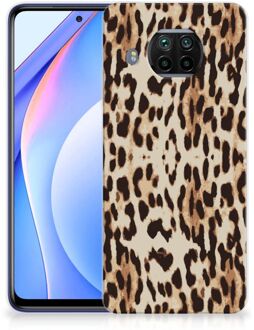 B2Ctelecom TPU Silicone Hoesje Xiaomi Mi 10T Lite Telefoonhoesje Leopard