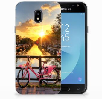 B2Ctelecom TPU Siliconen Back Case Back Cover Samsung J3 2017 Amsterdamse Grachten