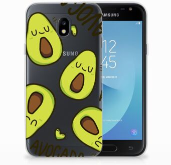 B2Ctelecom TPU Siliconen Back Case Back Cover Samsung J3 2017 Avocado Singing