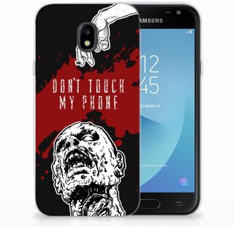 B2Ctelecom TPU Siliconen Back Case Back Cover Samsung J3 2017 Design Zombie Blood