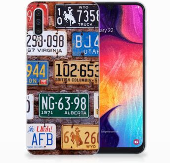 B2Ctelecom TPU-siliconen Back cover Samsung Galaxy A50  Kentekenplaten