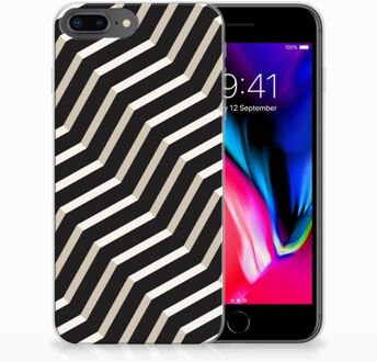 B2Ctelecom TPU Siliconen Backcase Hoesje iPhone 7 Plus | 8 Plus Design Illusion